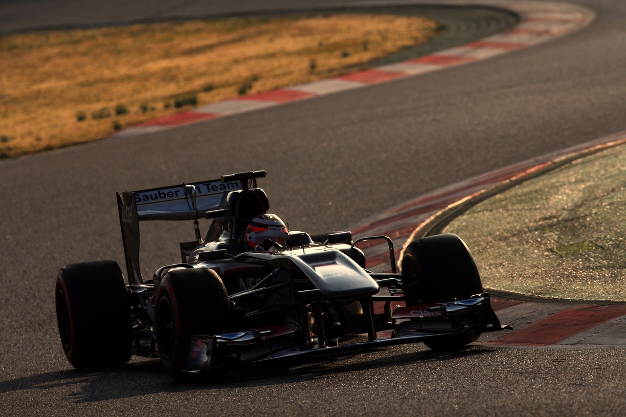 Nico Hulkenberg (GER) Sauber C32.
