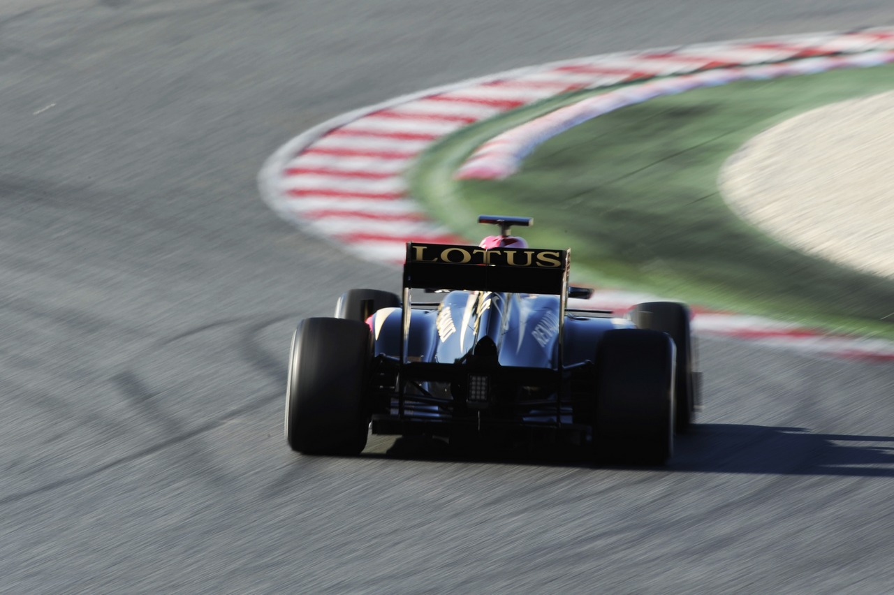Kimi Raikkonen (FIN) Lotus F1 E21.
