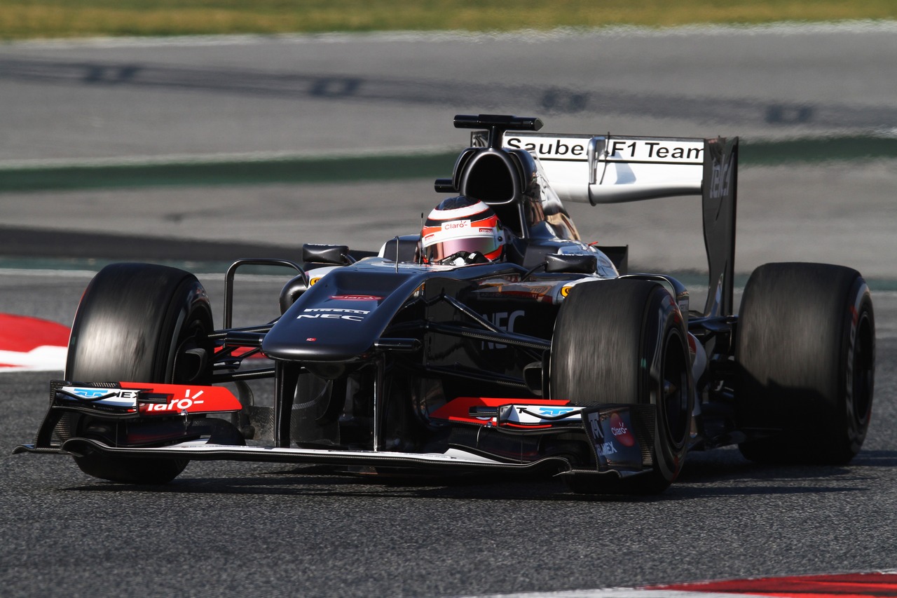 Nico Hulkenberg (GER) Sauber C32.
