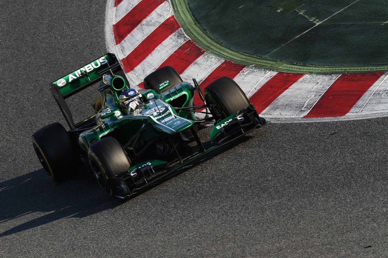 Charles Pic (FRA) Caterham CT03.
