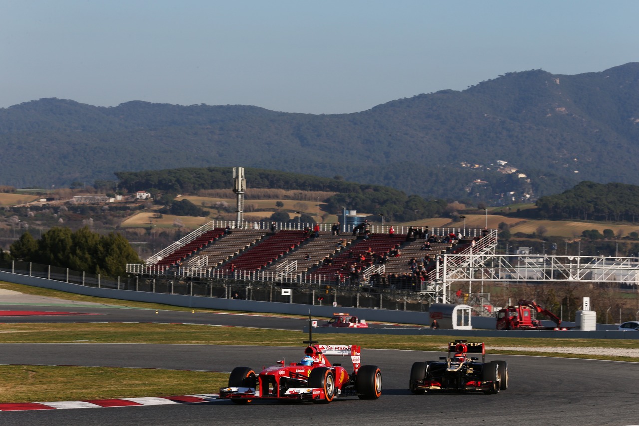 Formula 1 - Test F1 a Barcellona, Spagna 20 02 2013