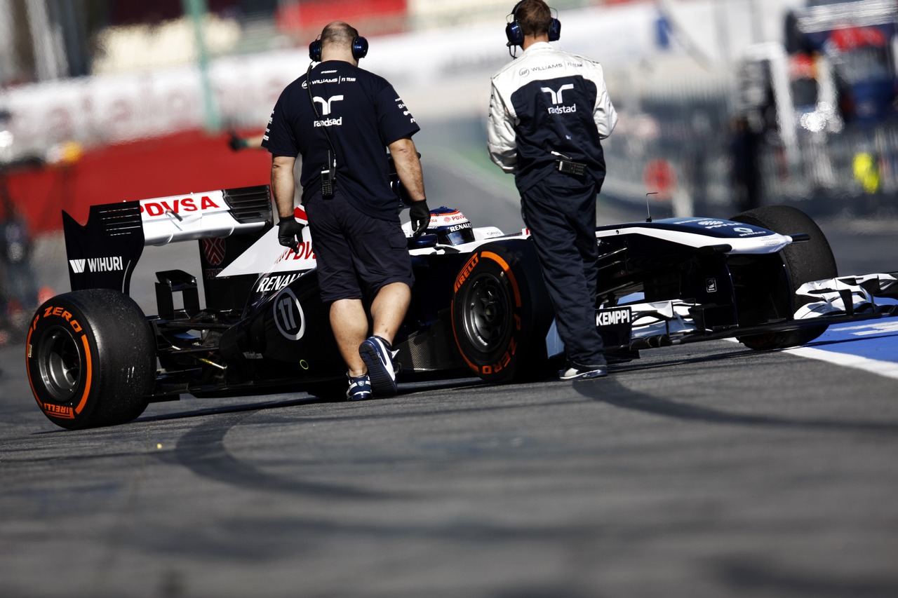 Valtteri Bottas (FIN) Williams FW35.
