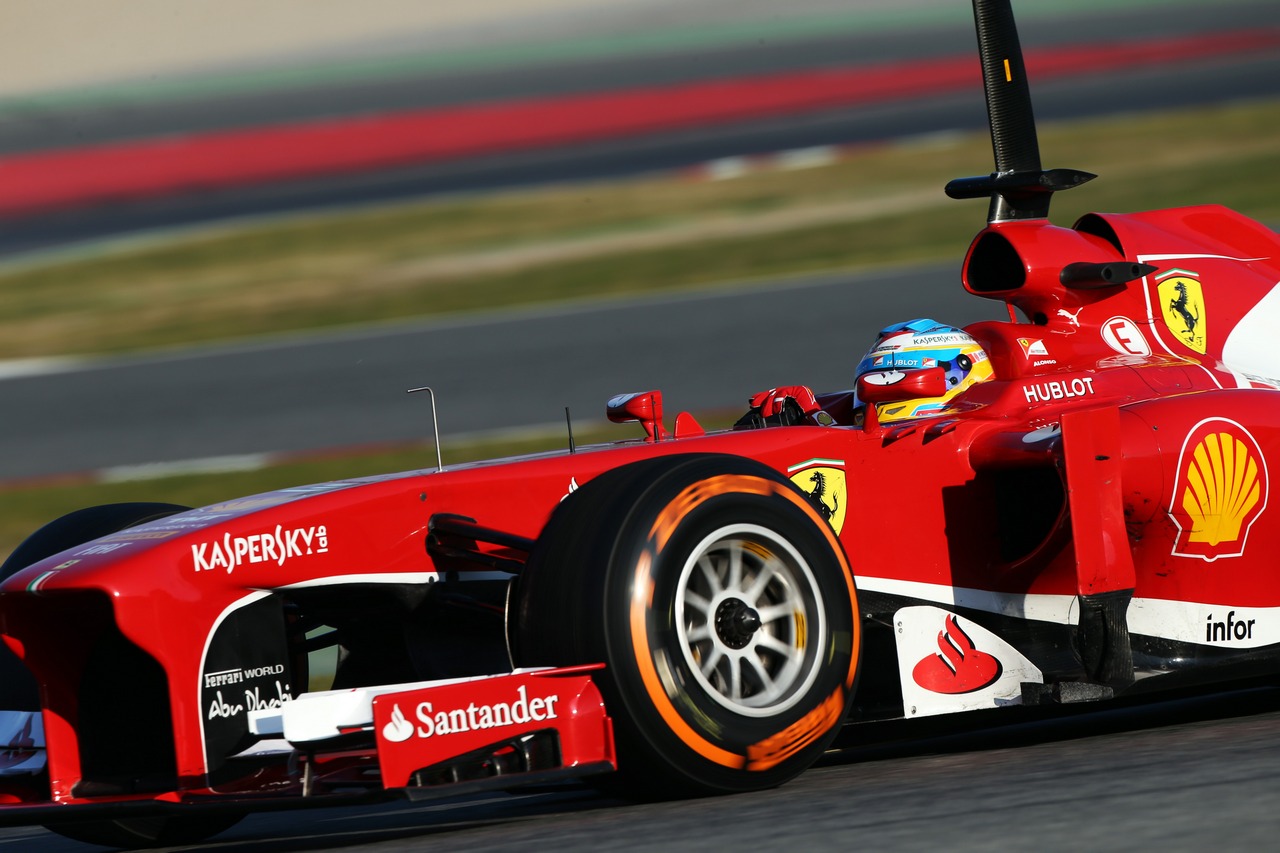 Fernando Alonso (ESP) Ferrari F138.

