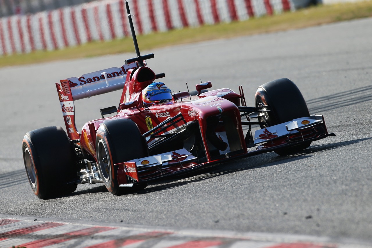 Fernando Alonso (ESP) Ferrari F138.
