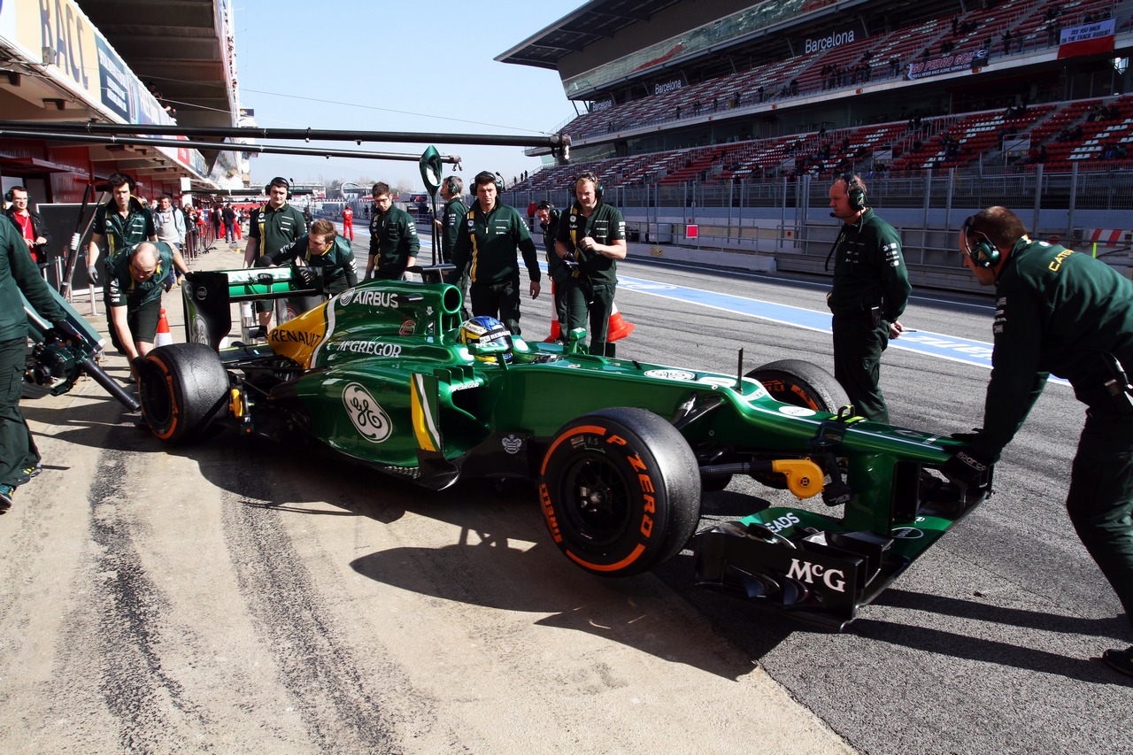 Formula 1 - Test F1 a Barcellona, Spagna 20 02 2013