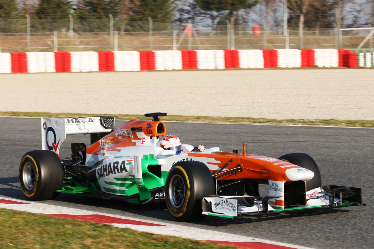 Paul di Resta (GBR) Sahara Force India VJM06.
