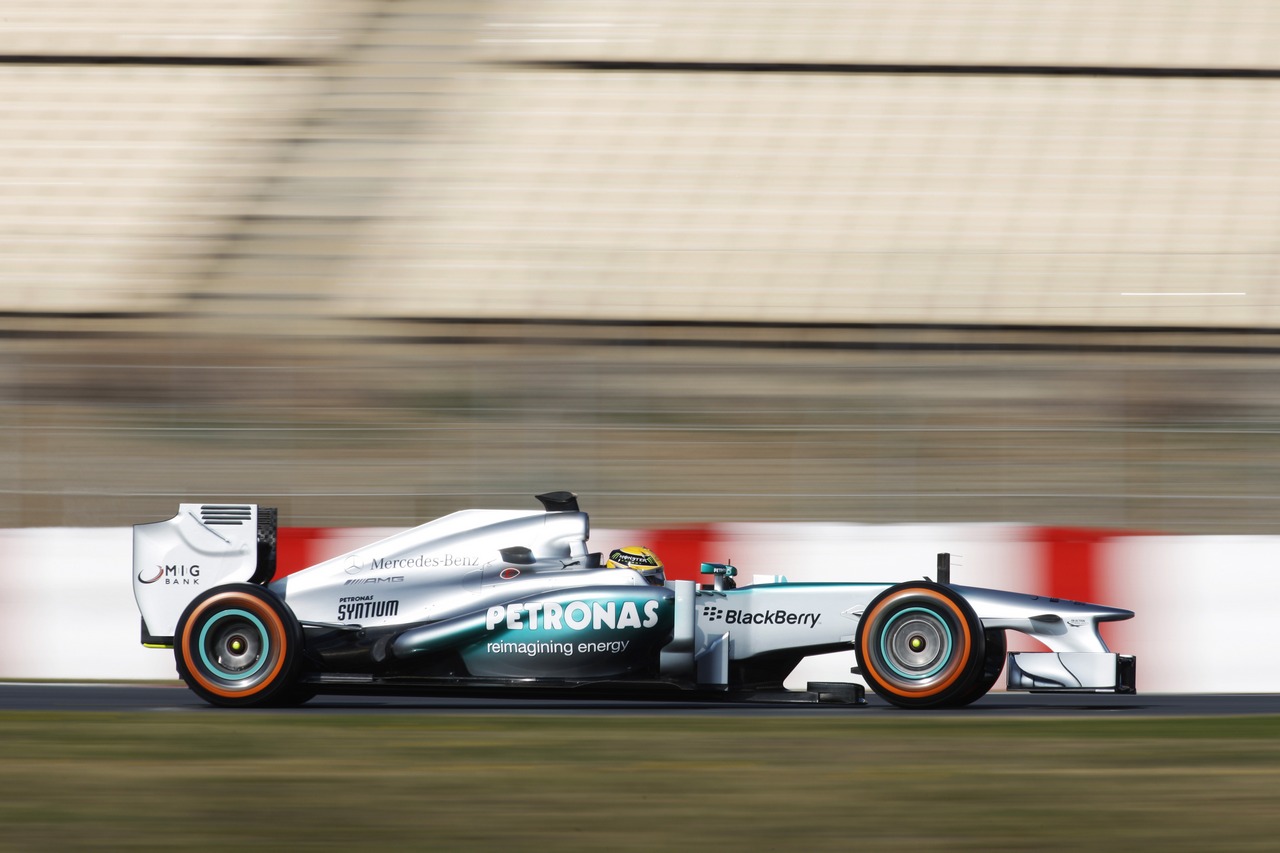 Lewis Hamilton (GBR) Mercedes AMG F1 W04.
20.02.2013. 