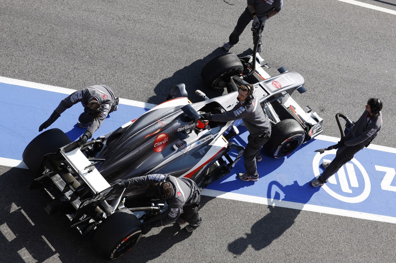 Nico Hulkenberg (GER) Sauber C32.
