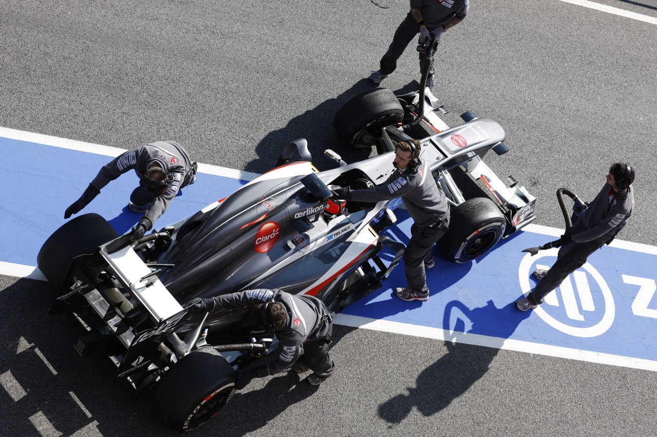 Formula 1 - Test F1 a Barcellona, Spagna 20 02 2013