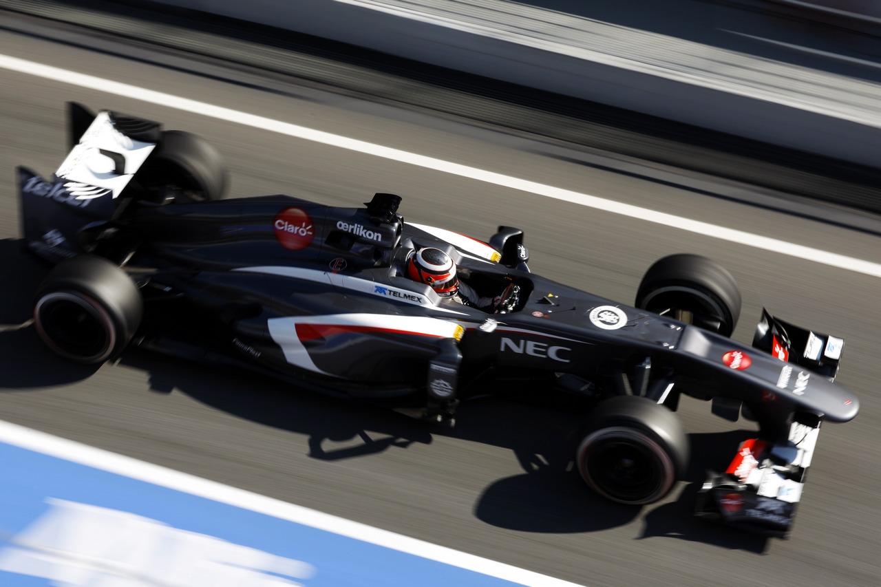 Nico Hulkenberg (GER) Sauber C32.
