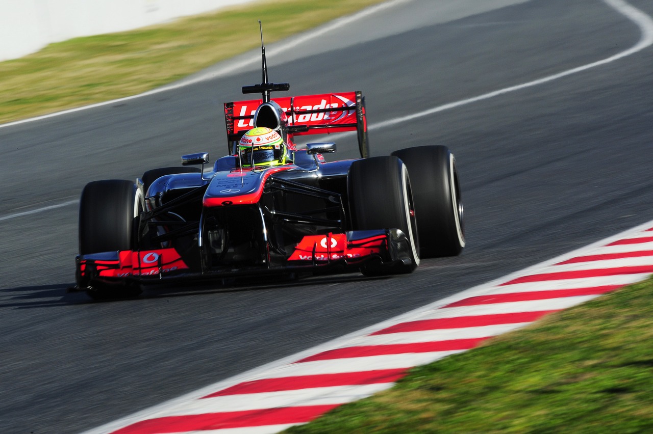 Sergio Perez (MEX) McLaren MP4-28.
20.02.2013. 