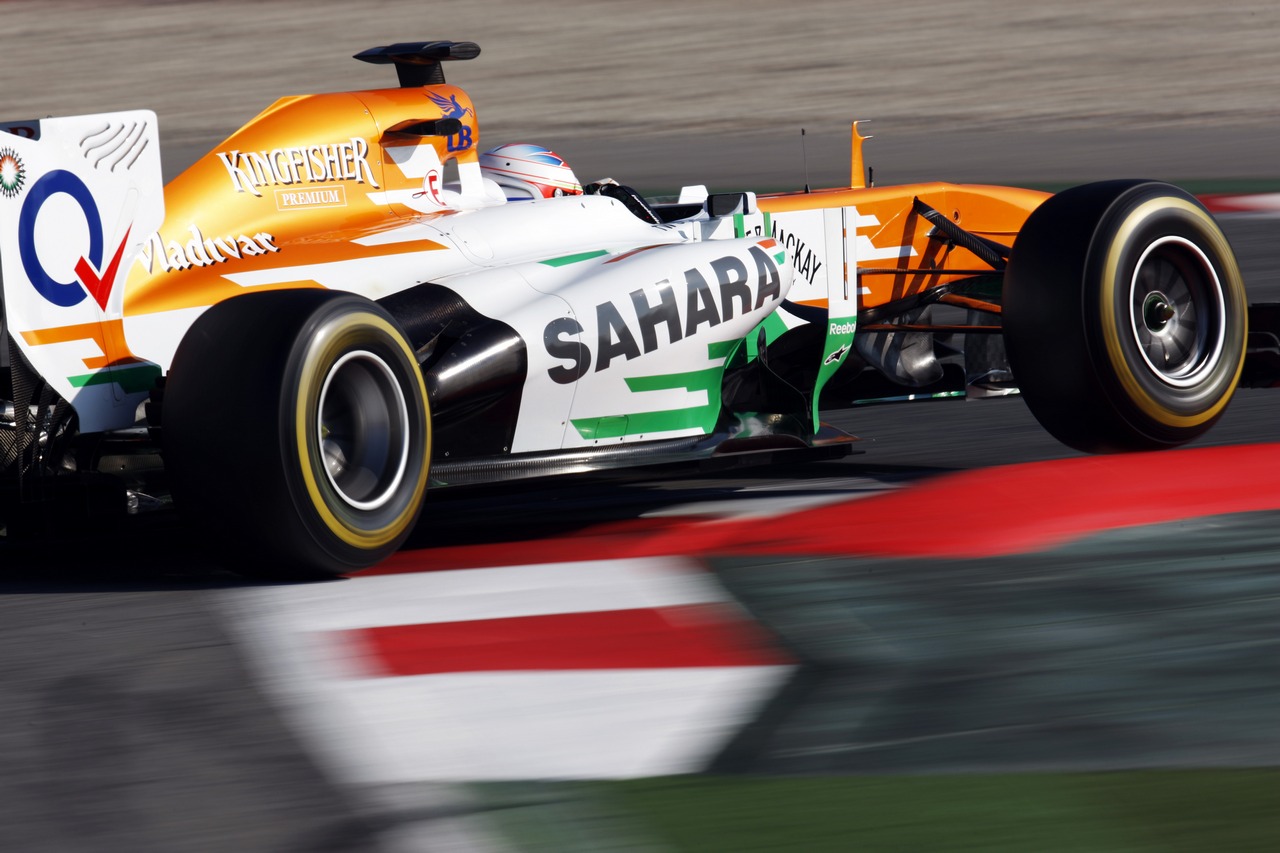 Paul di Resta (GBR) Sahara Force India VJM06.
