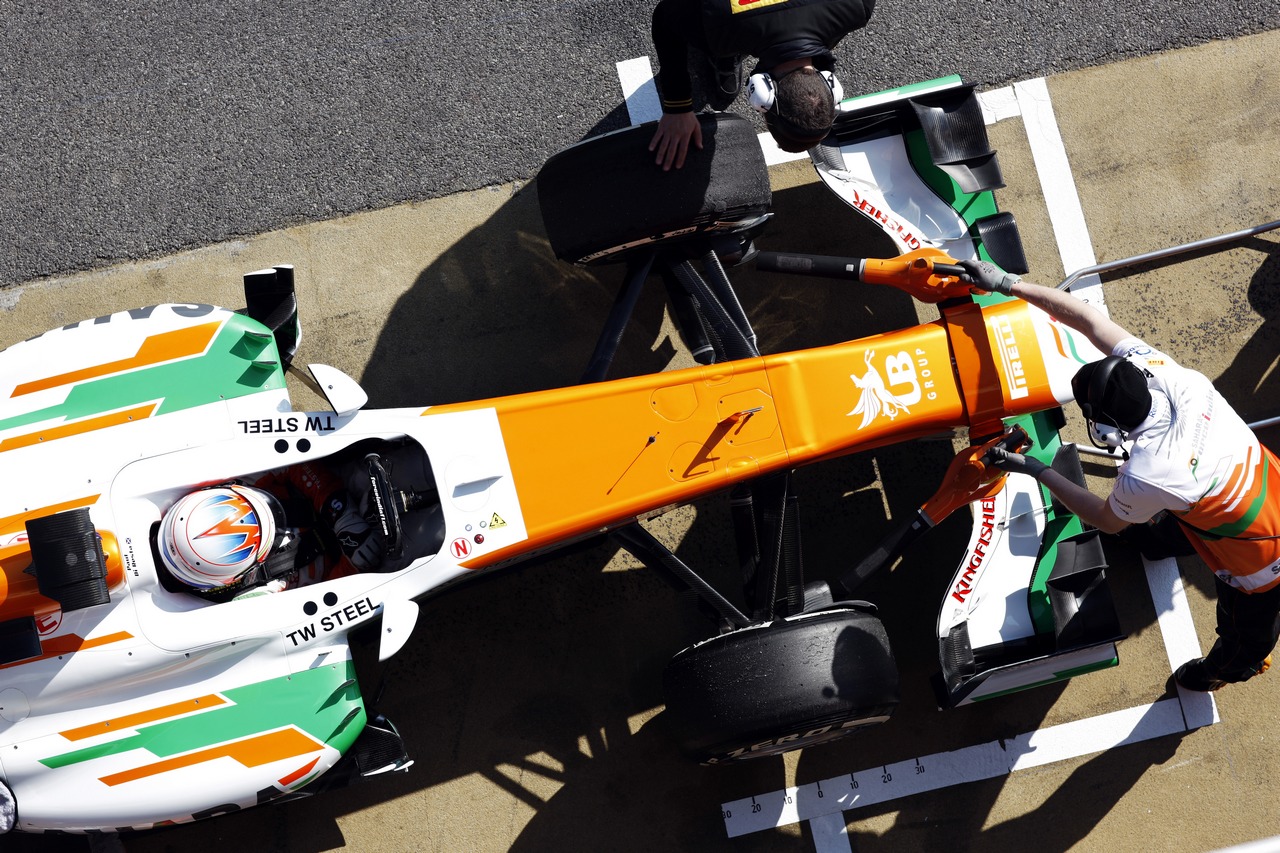 Paul di Resta (GBR) Sahara Force India VJM06.
