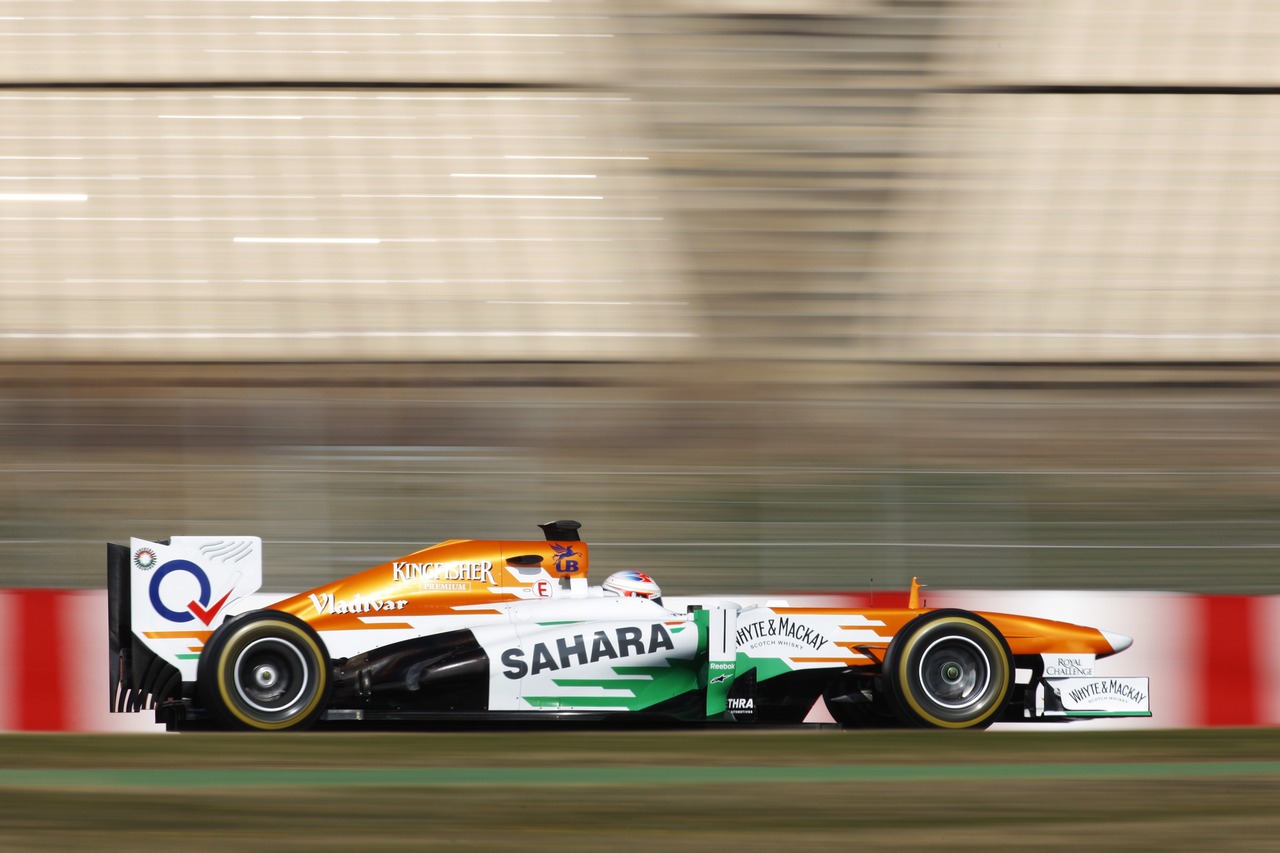 Paul di Resta (GBR) Sahara Force India VJM06.
