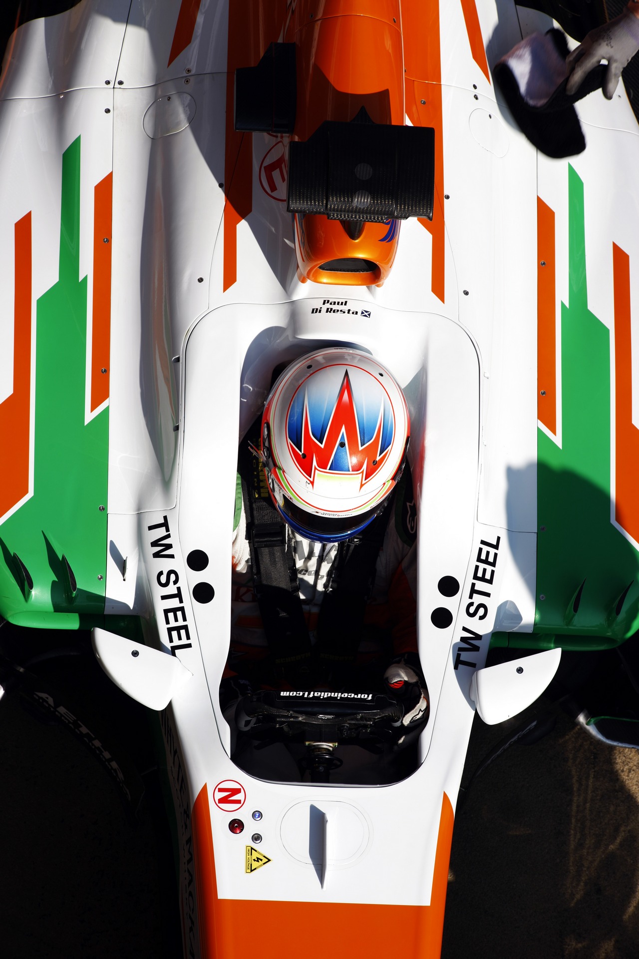 Paul di Resta (GBR) Sahara Force India VJM06.
