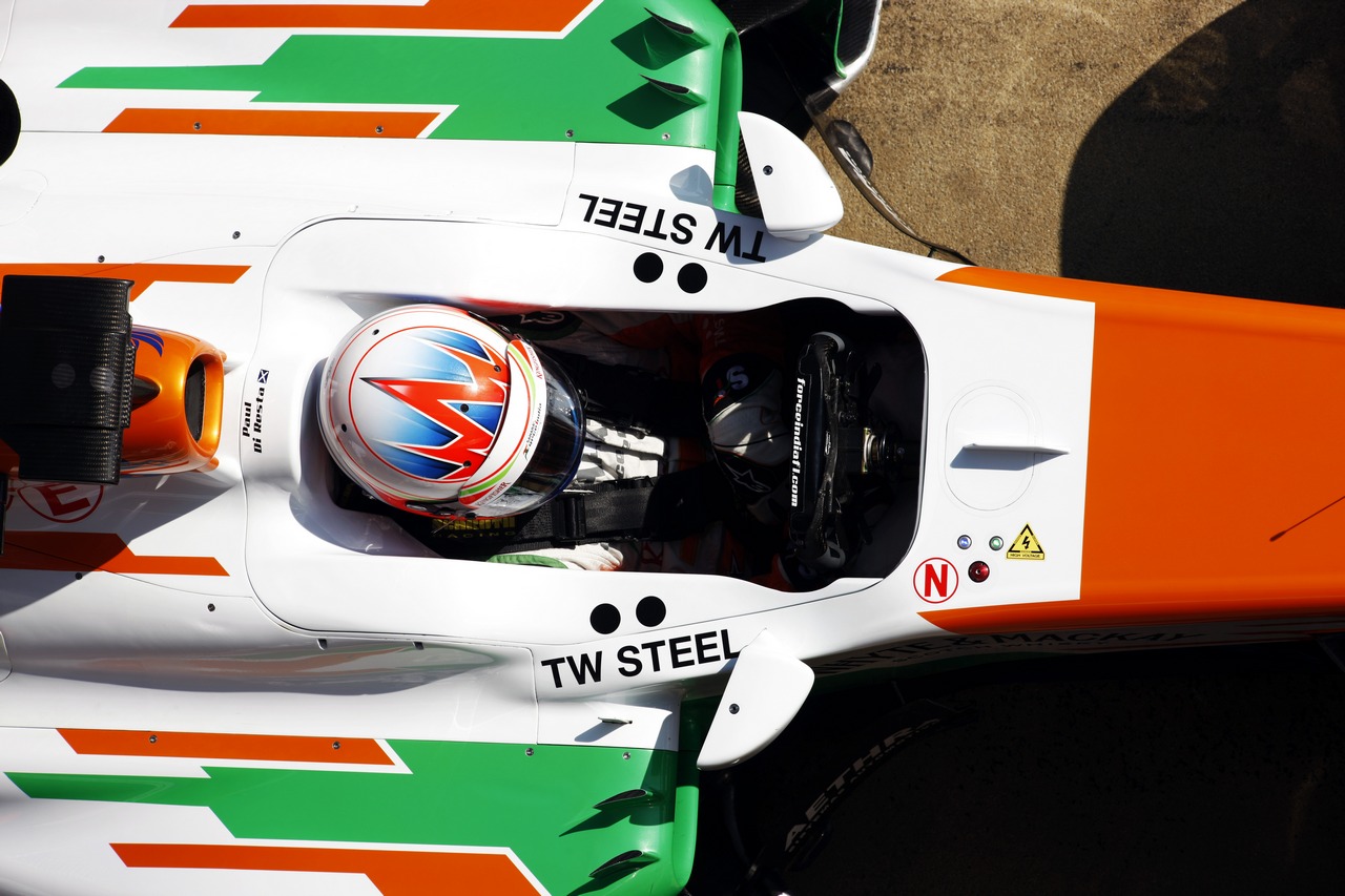 Paul di Resta (GBR) Sahara Force India VJM06.
