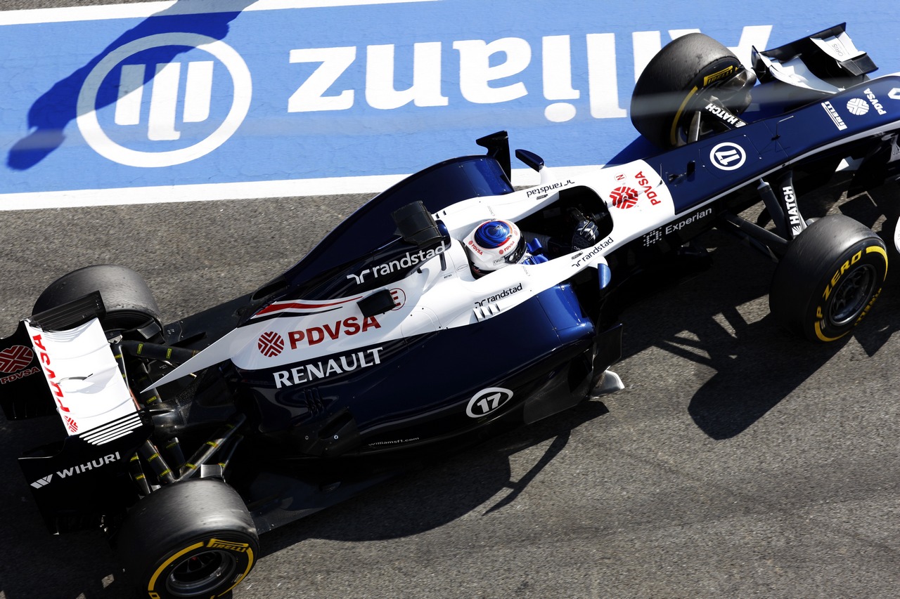 Valtteri Bottas (FIN) Williams FW35.
