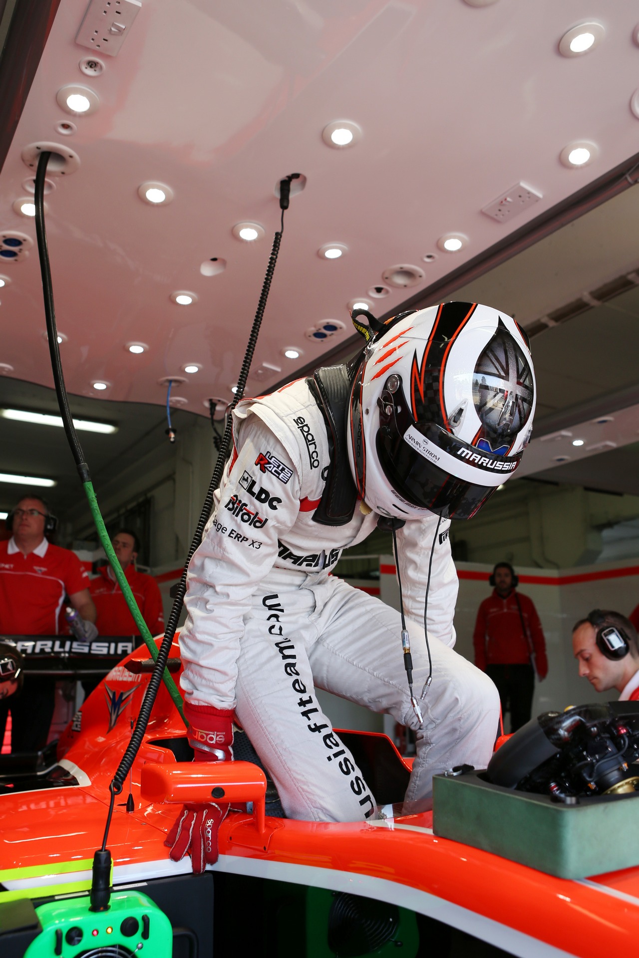 Max Chilton (GBR) Marussia F1 Team MR02.
