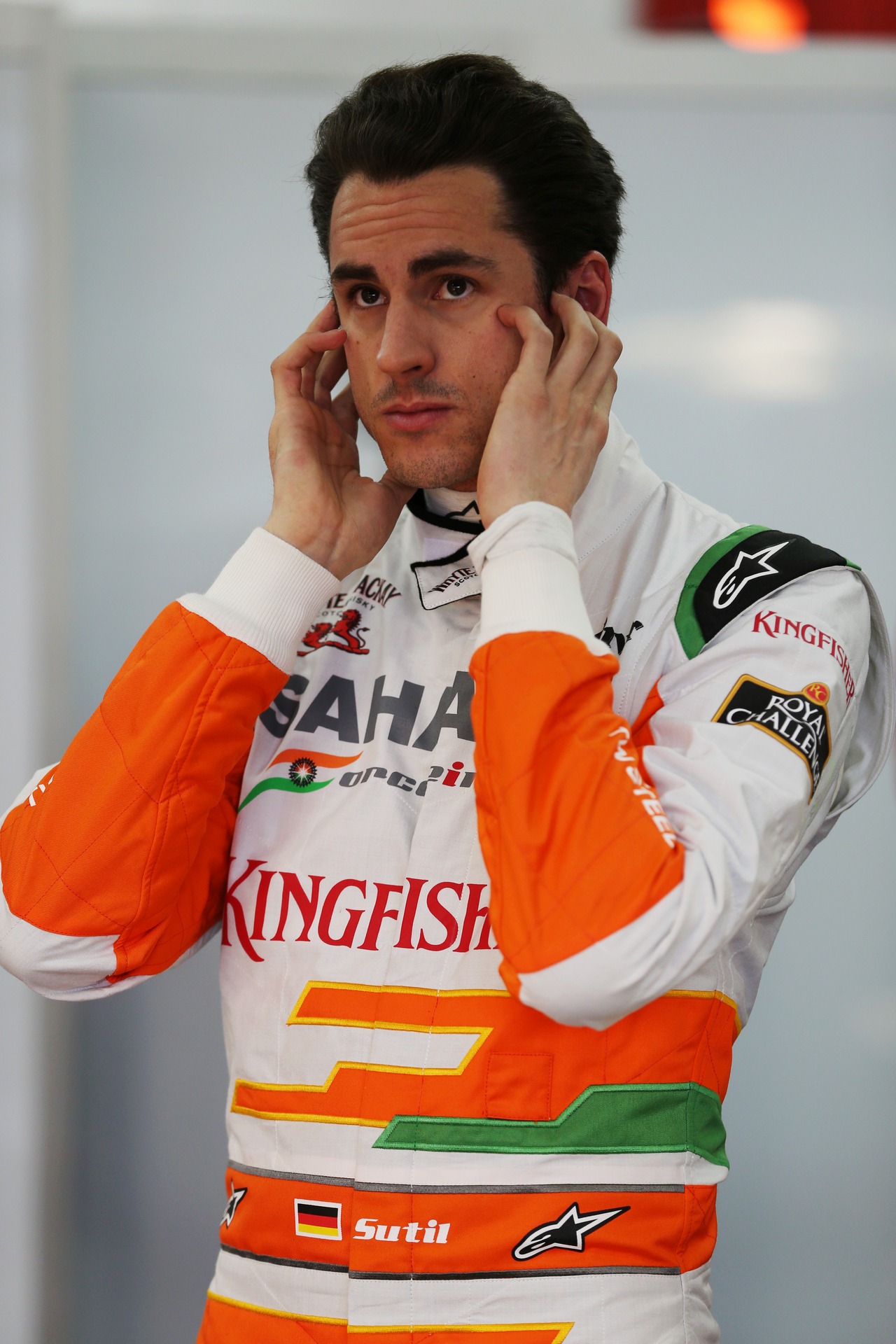 Adrian Sutil (GER) Sahara Force India F1.
21.02.2013