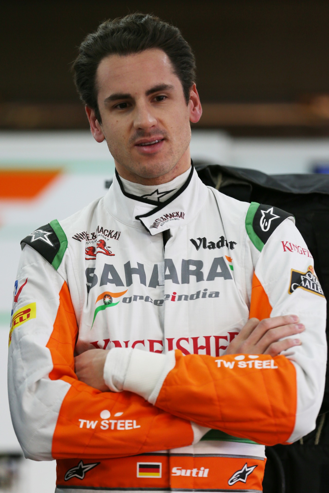 Adrian Sutil (GER) Sahara Force India F1.
21.02.2013