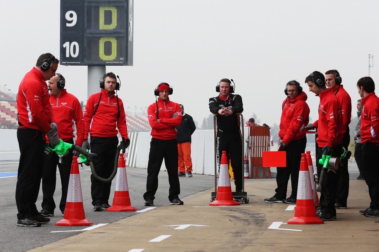 Marussia F1 Team mechanics.
21.02.2013. 