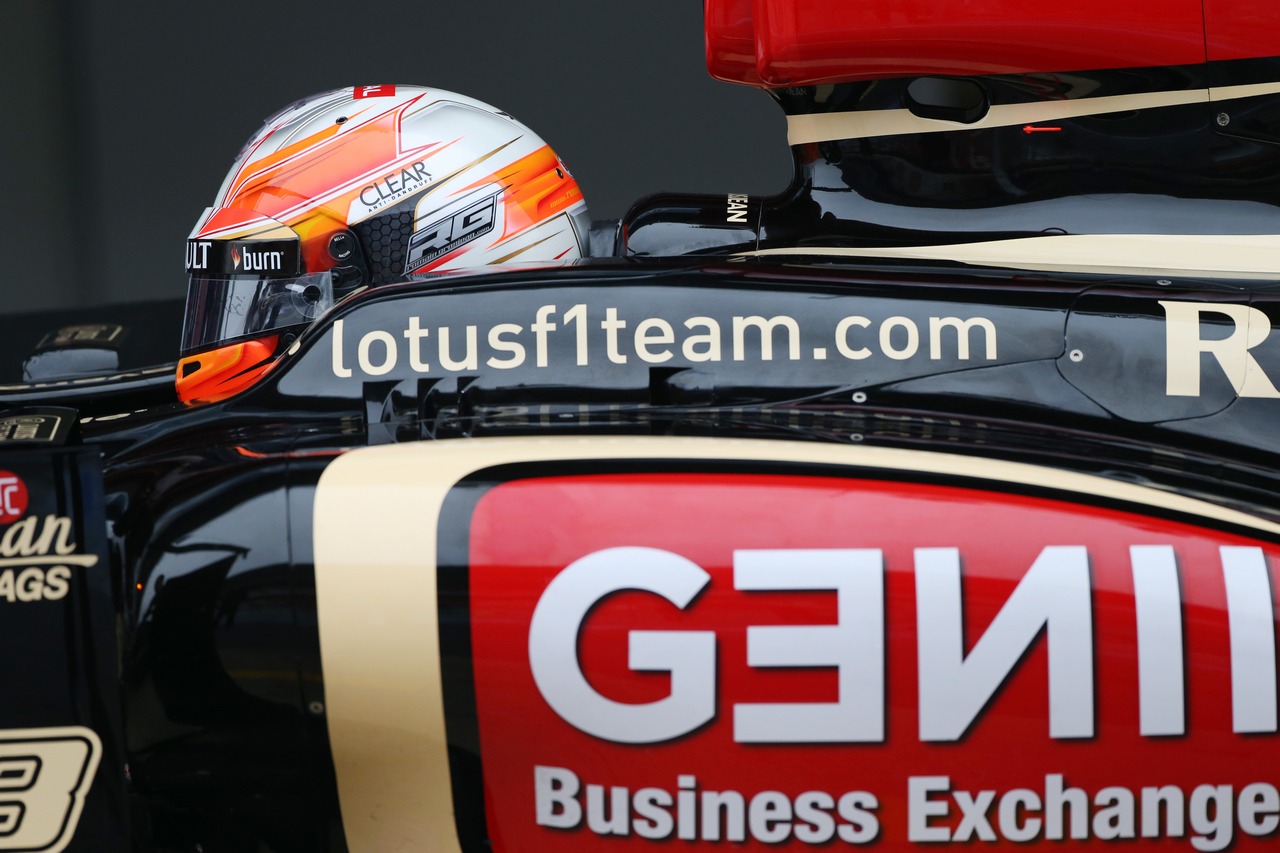 Romain Grosjean (FRA) Lotus F1 E21.
21.02.2013. 