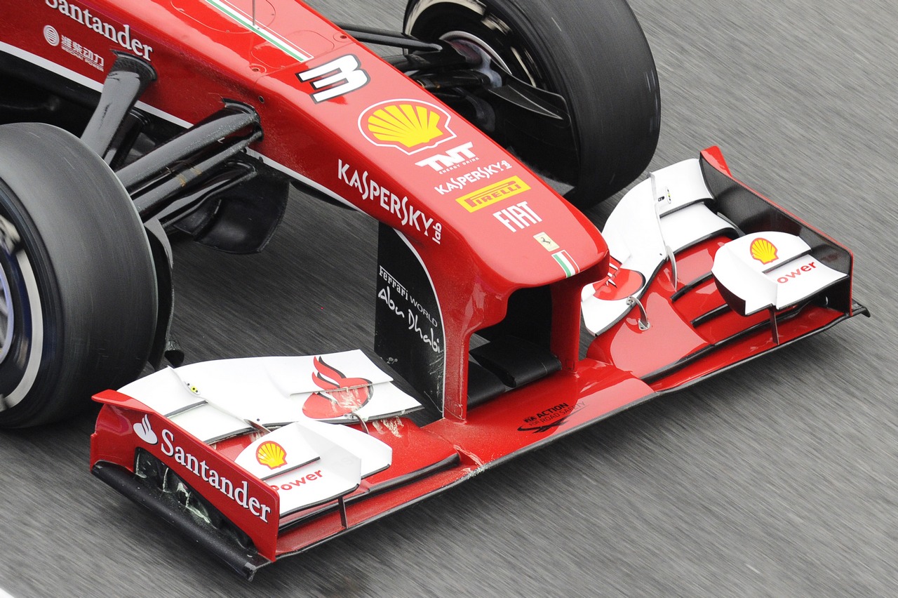 Ferrari F138 front wing.
21.02.2013. 