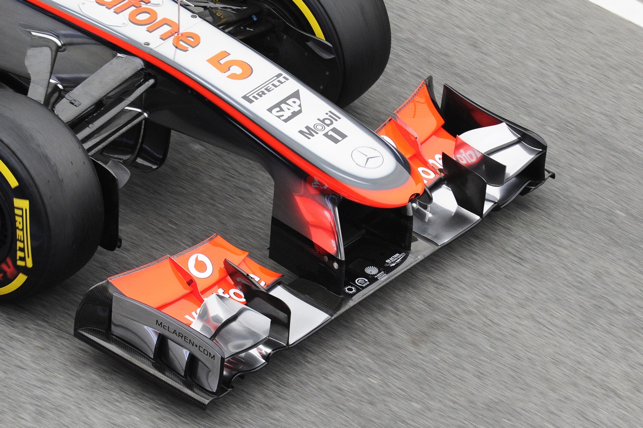 McLaren MP4-28 front wing.
21.02.2013. 