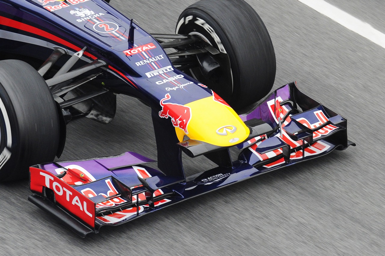 Red Bull Racing RB9 front wing.
21.02.2013. 