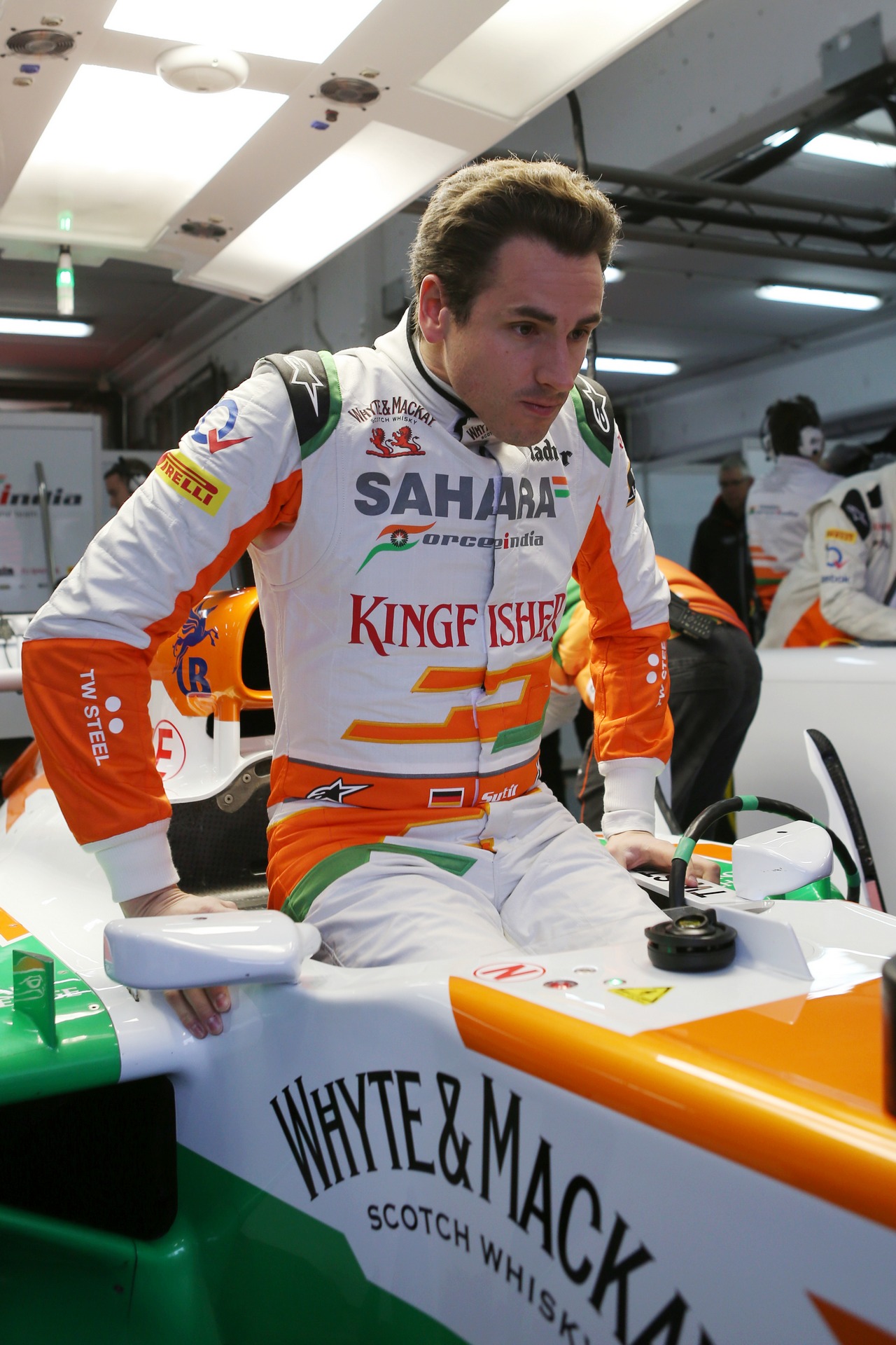Adrian Sutil (GER) Sahara Force India VJM06.
21.02.2013. 