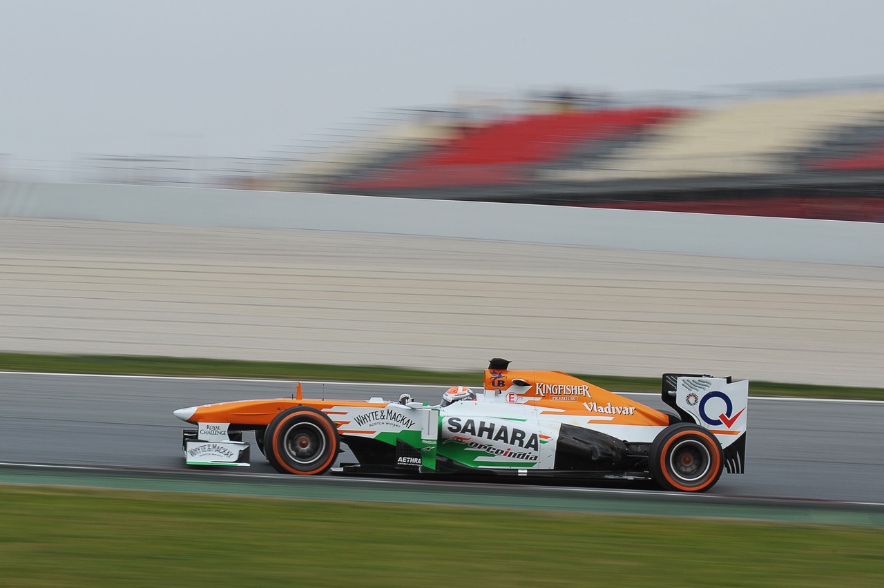 Adrian Sutil (GER) Sahara Force India VJM06.
21.02.2013. 