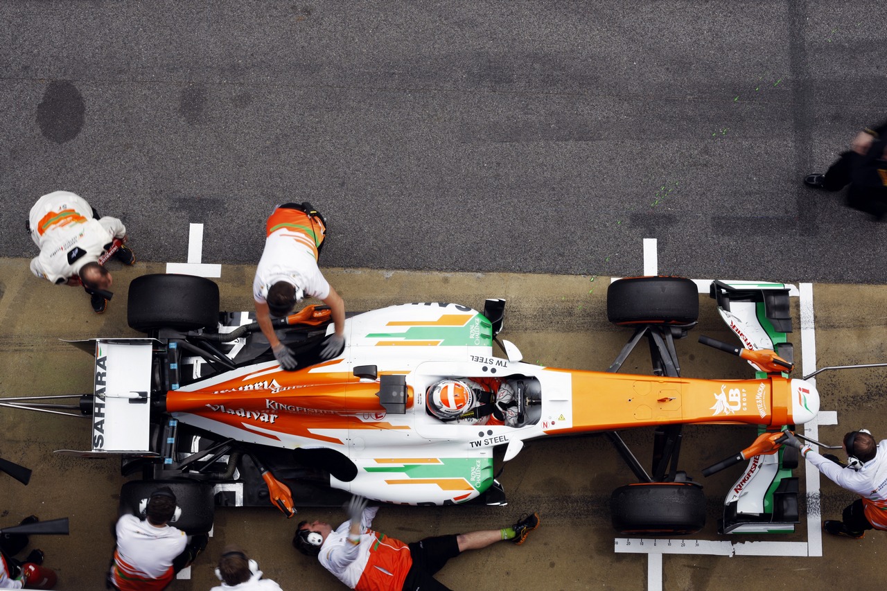 Adrian Sutil (GER) Sahara Force India VJM06.
21.02.2013. 
