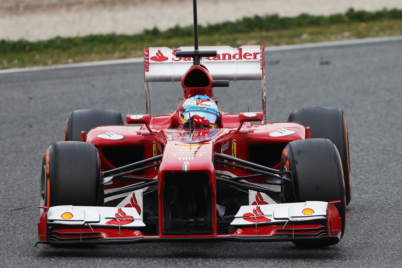 Fernando Alonso (ESP) Ferrari F138.
21.02.2013. 