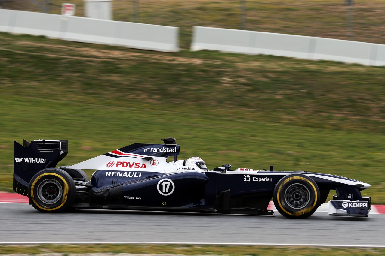 Valtteri Bottas (FIN) Williams FW35.
21.02.2013. 