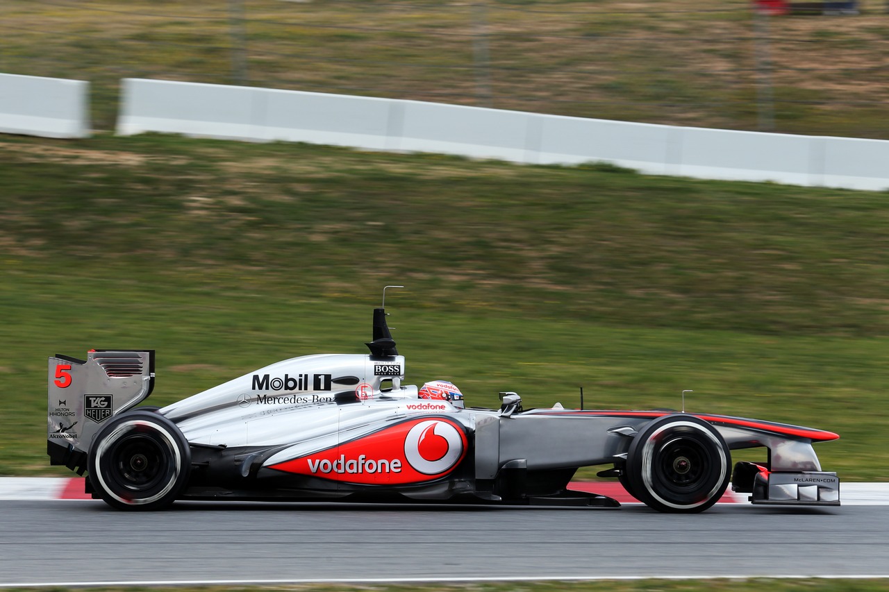 Jenson Button (GBR) McLaren MP4-28.
21.02.2013. 