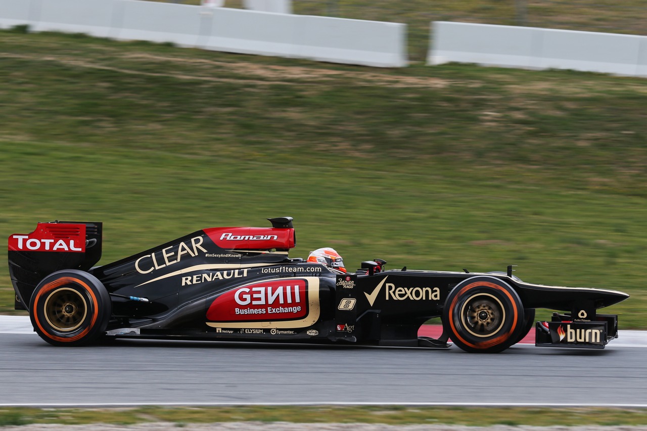 Romain Grosjean (FRA) Lotus F1 E21.
21.02.2013. 