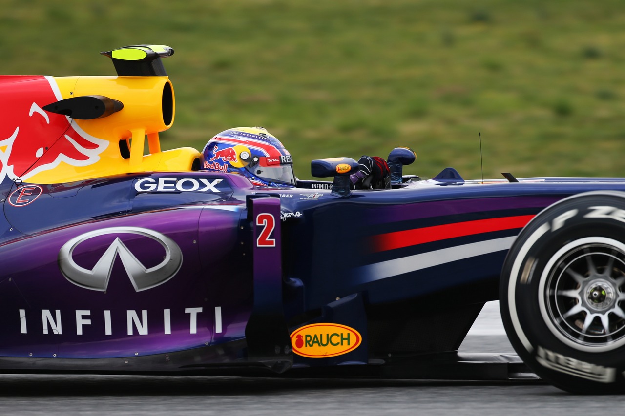 Mark Webber (AUS) Red Bull Racing RB9.
21.02.2013. 