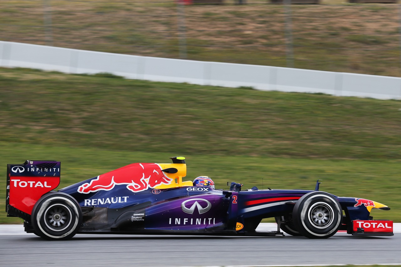 Mark Webber (AUS) Red Bull Racing RB9.
21.02.2013. 