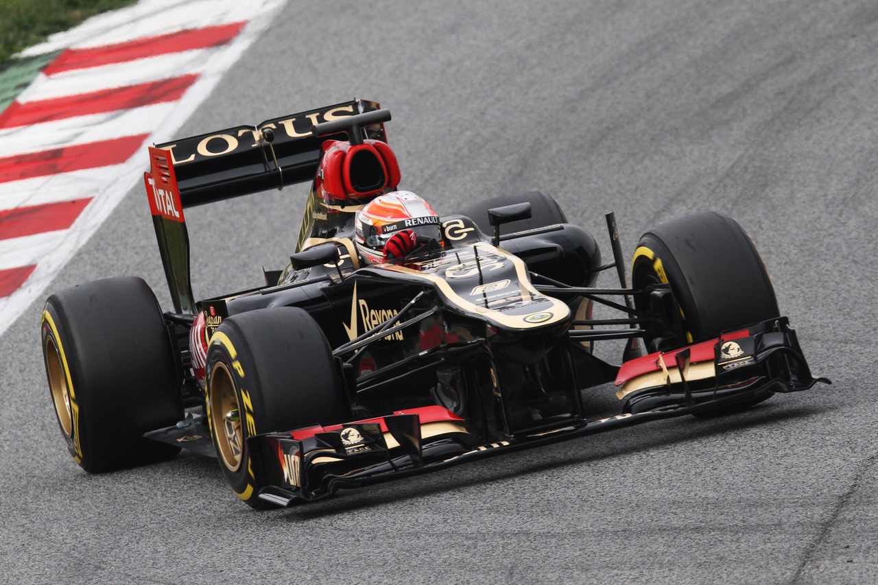 Romain Grosjean (FRA) Lotus F1 E21.
21.02.2013. 