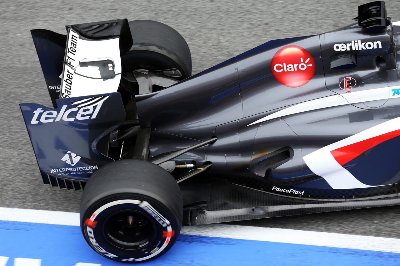 Nico Hulkenberg (GER) Sauber C32 rear suspension detail.
21.02.2013. 