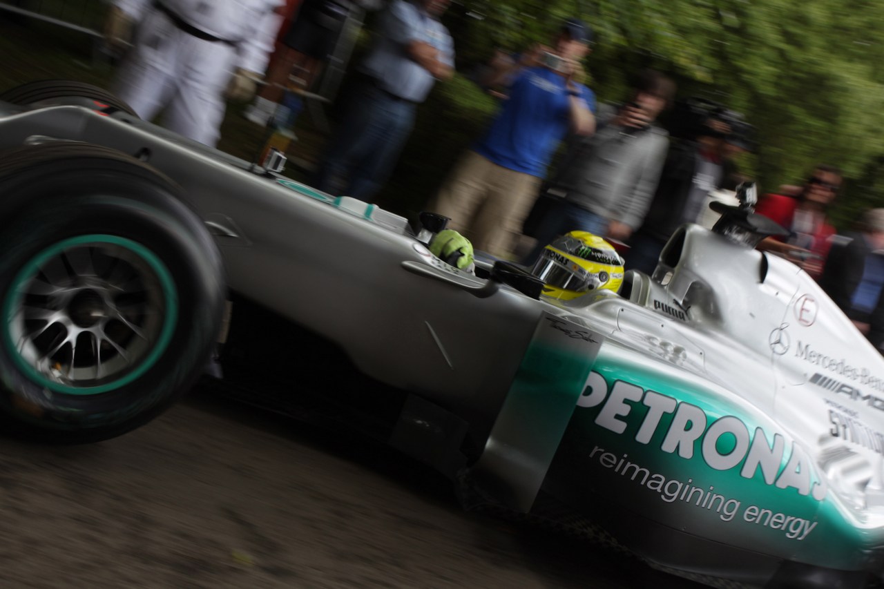 Nico Rosberg (GER), Mercedes AMG Petronas 
28.06 - 01.07.2012. Goodwood Festival of Speed, Goodwood, England 