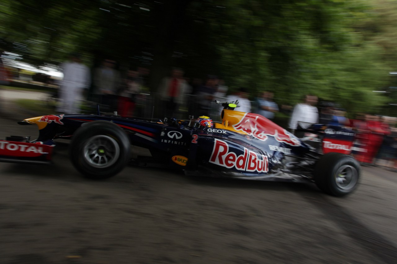Mark Webber (AUS), Red Bull Racing 
28.06 - 01.07.2012. Goodwood Festival of Speed, Goodwood, England 