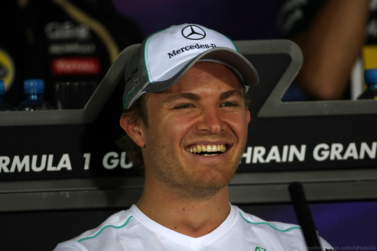 19.04.2012-  Press conference, Nico Rosberg (GER) Mercedes AMG F1 W03