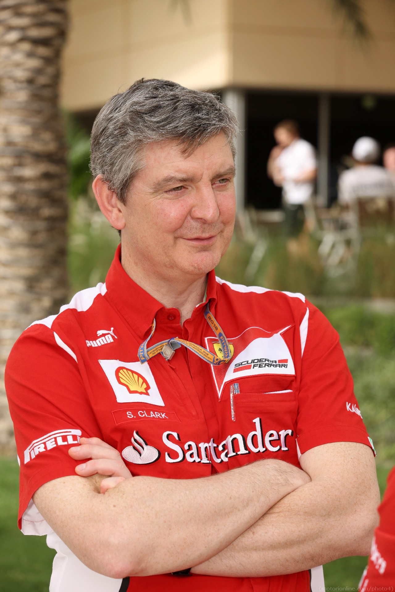 19.04.2012-  Steve Clark (GBR), Head of Track Engineers, Scuderia Ferrari 