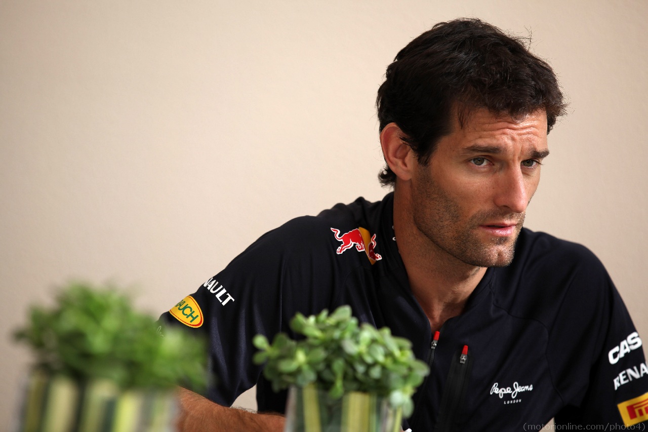 19.04.2012- Mark Webber (AUS) Red Bull Racing RB8