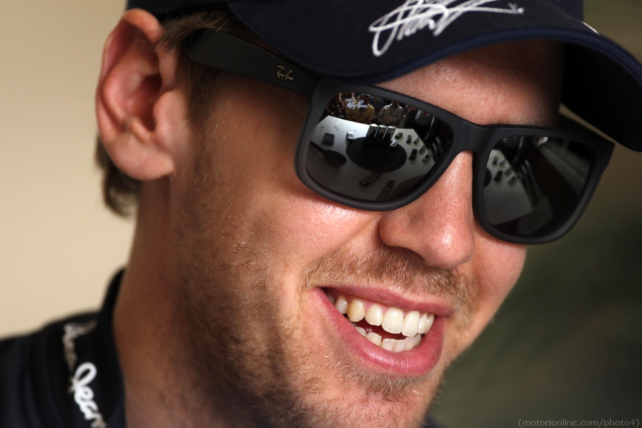 19.04.2012- Sebastian Vettel (GER) Red Bull Racing RB8