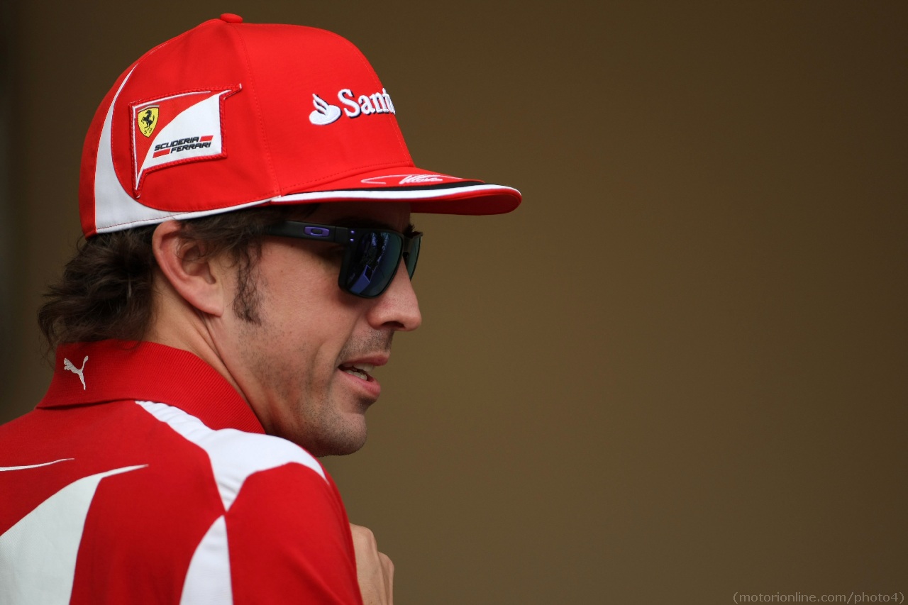 19.04.2012- Fernando Alonso (ESP) Scuderia Ferrari F2012 