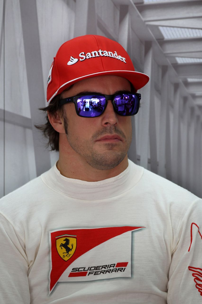 20.04.2012- Free Practice 1, Fernando Alonso (ESP) Scuderia Ferrari F2012