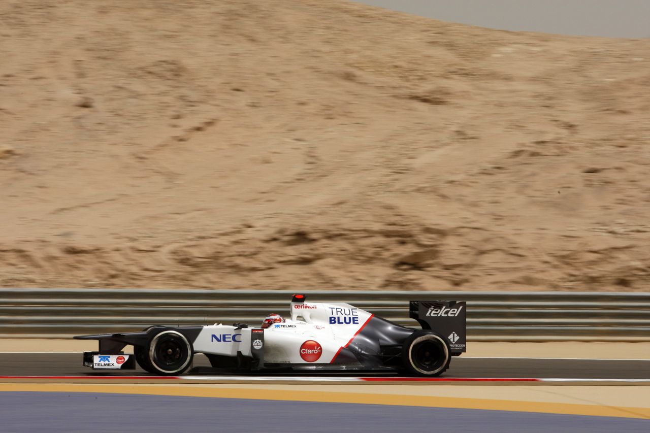 20.04.2012- Free Practice 1, Kamui Kobayashi (JAP) Sauber F1 Team C31 