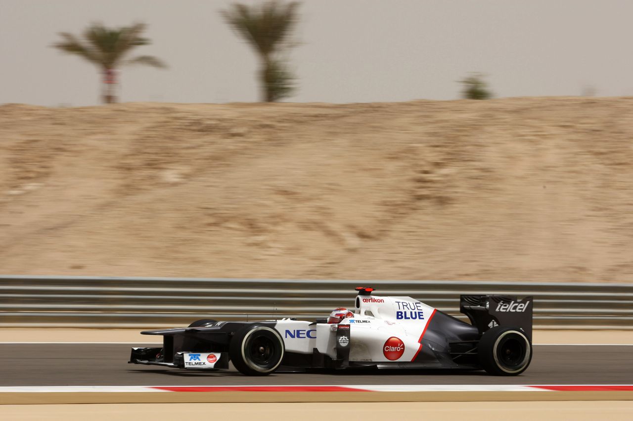 20.04.2012- Free Practice 1, Kamui Kobayashi (JAP) Sauber F1 Team C31 